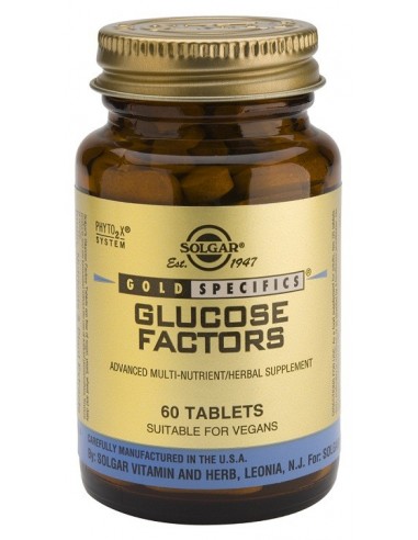 GS® Glucose Factors  60 comprimidos Solgar