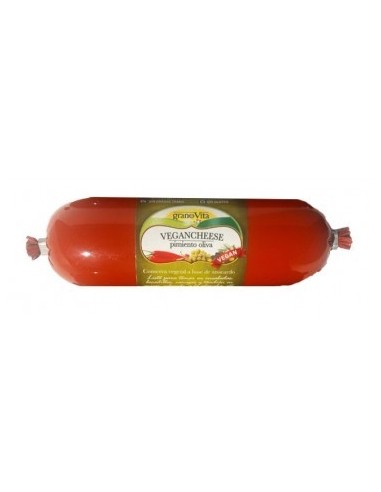 Vegancheese Pimiento-Oliva 200 Gr de Granovita