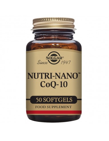 NutriNanoTM CoQ10 3.1x  50 cápsulas blandas Solgar