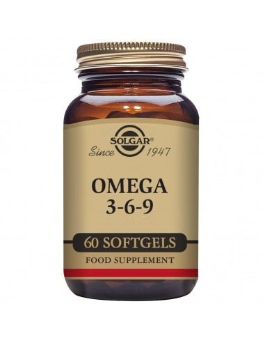 Omega 369 (pescado, lino y borraja)  60 cápsulas blandas Solgar