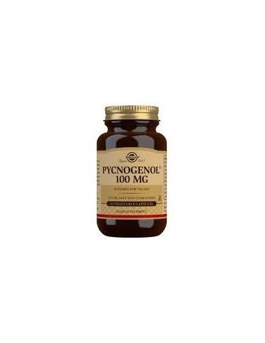 Pycnogenol® 100 mg  30 cápsulas vegetales Solgar