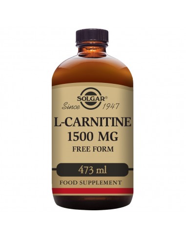 L-carnitina Líquida 1500 mg  473 ml Solgar