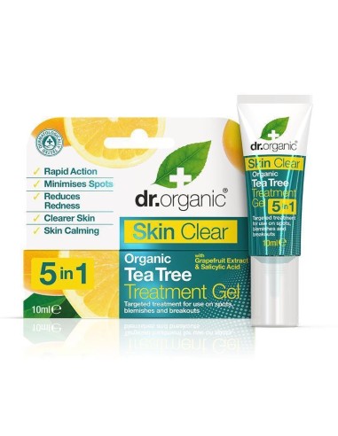 Skin Clear Tratamiento En Gel Árbol de Dr Organic