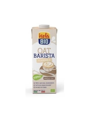 Bebida Vegetal De Avena Barista 1Lt 6Uds Bio Vegan Isola