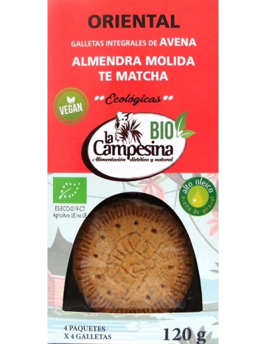 Oriental Bio (Almendra,Te Matcha) 120G de Campesina