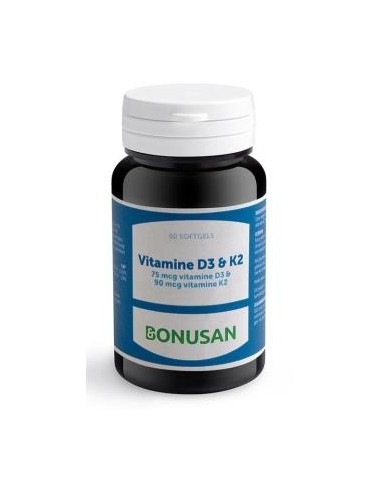 Vitamina D3 &Amp  K2 60 Perlas Bonusan