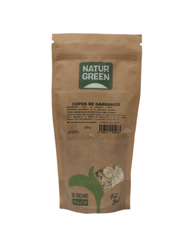 Copos de Garbanzo 225 gramos de Naturgreen