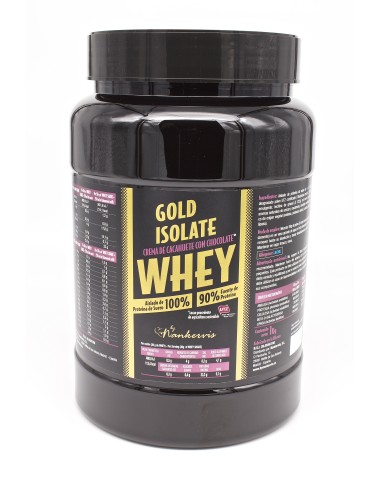 Gold Isolate Whey Chocolate Peanut Butter De 1Kg de Nankervi