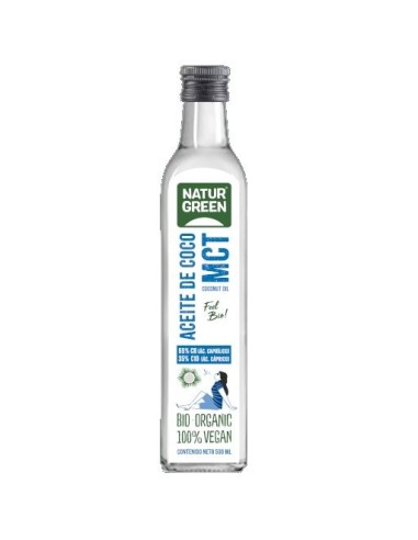 Aceite De Coco Mct 500Ml. Bio Vegan de Naturgreen