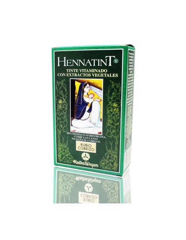 Hennatint Rubio Cobrizo Radhe 120 Ml de Radhe Shyam