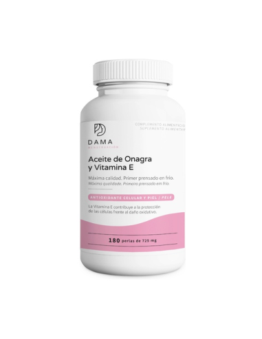 Aceite De Onagra Y Vitamina E 180 Perlas de Herbora