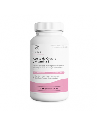 Aceite De Onagra Y Vitamina E 180 Perlas de Herbora