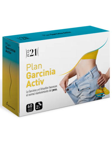 Plan Garcinia Activ 60 Cápsulas Vegetales De Plameca