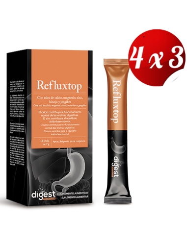 Pack 4x3 Refluxtop 14 Sticks 7 Gr de Herbora