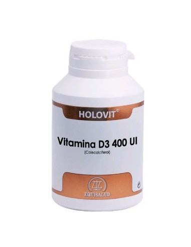 Holovit Vitamina D3 400 Ui (Colecalciferol) 180 Cáp. de Equisalud