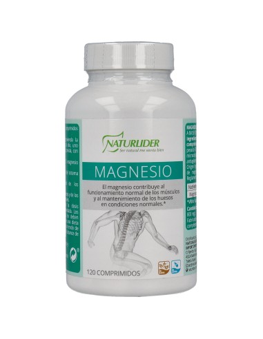 Carbonato Magnesio 120 Comp de Naturlider