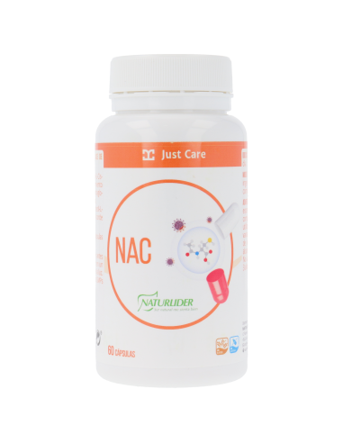 Nac 600 Mg N Acetil Cisteina 60 Vcaps de Naturlider