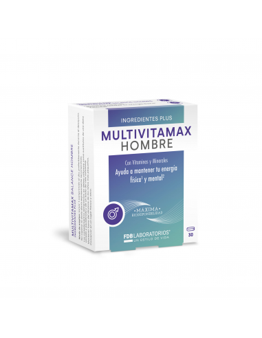 Multivitamax Hombre 30 capsulas de Fdb