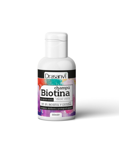 Champu Biotina Y Aloe Vera 100Ml Bote Drasanvi