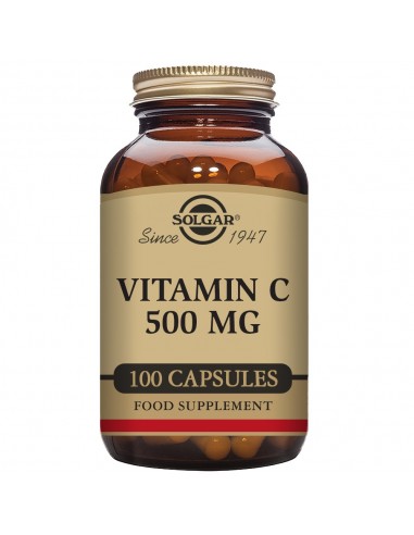 Vitamina C 500 mg  100 cápsulas vegetales Solgar