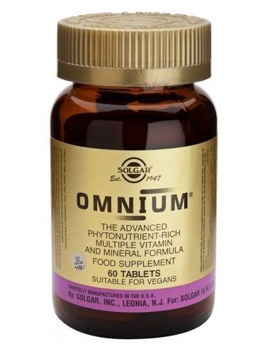 Omnium® (rico en fitonutrientes)  30 comprimidos  Solgar