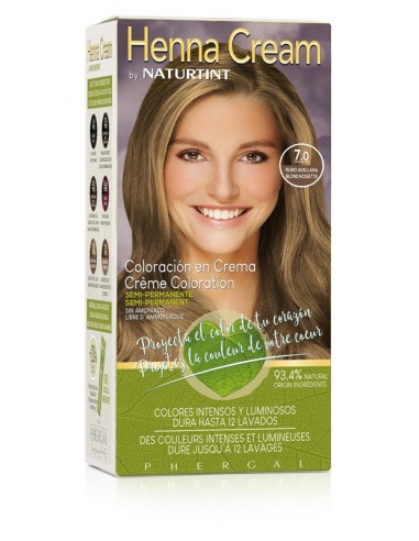 Naturtint Henna Cream 7.3 Rubio Dorado Naturtint