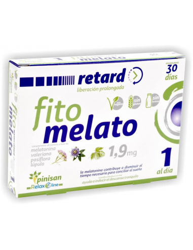 Relax Line Fitomelato Retard 30Cap. de Pinisan