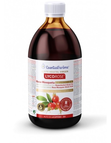 Aceite Vegetal R.Mosqueta Lycorose 500 Ml de Esential Aroms