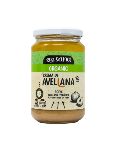 Crema Avellana Bio 350G Ecosana