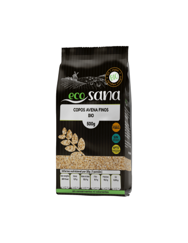 Copos Avena Fino Integral 500G Natursana