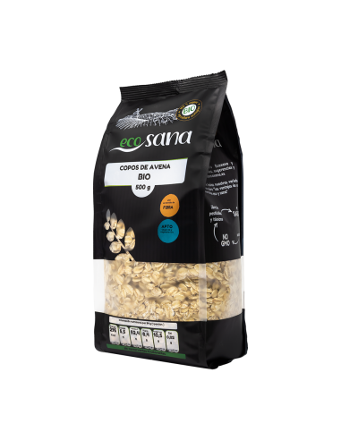 Copos Avena Grueso Integral Bio 500G Ecosana