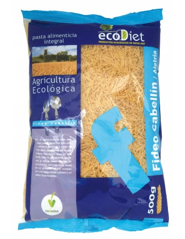 Fideos Cabellin Integrales Ecodiet 500 G de Novadiet