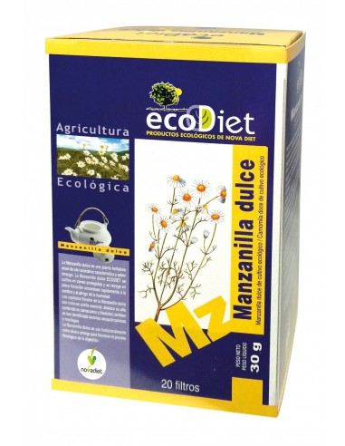 Infu.Manzanilla Ecodiet 20 Filtros de Novadiet