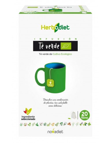 Infu.Te Verde Ecodiet 20 Filtros de Novadiet