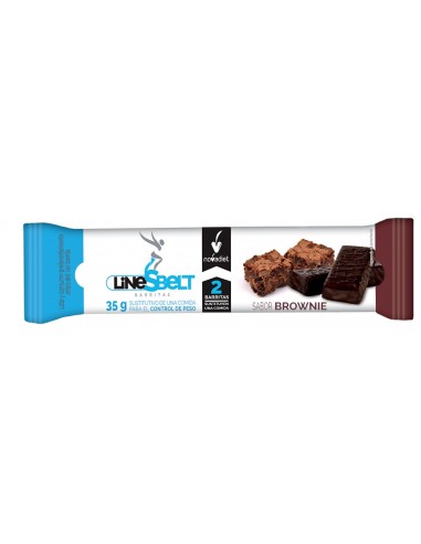 Caja 24 Ud. Line Sbelt Brownie 35Gr de Novadiet