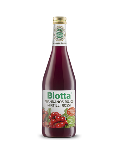 Jugo De Arandanos Rojos Plus 500 Ml de Biotta