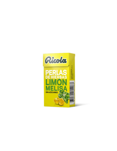 Perlas de hierbas limon sin azucar 25 g Ricola