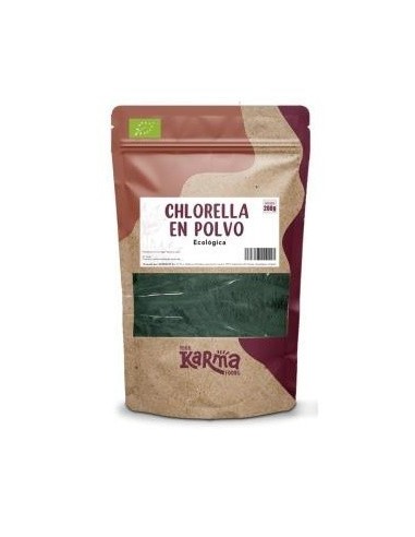 Chlorella En Polvo 200 gramos Eco Sg Vegan de Karma