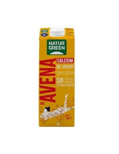 Bebida Vegetal De Avena Con Calcio 1Lt 6Uds. de Naturgreen