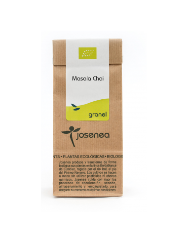 Masala Chai Bio 75 Gr. Bolsa Kraft Granel 75 Gr. de Josenea