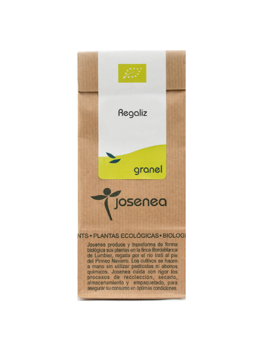 Regaliz Bio 50 Gr. Bolsa Kraft Granel 50 Gr. de Josenea