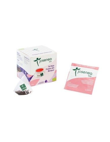 Té Rojo-Frutas Del Bosque Bio 20 Pir.  Biobox 20 Pirámides de Josenea