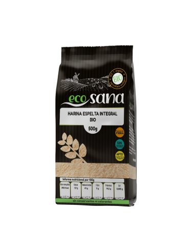 Harina Espelta Integral Bio 500G Ecosana