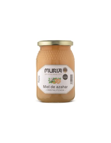 Miel De Azahar Cruda 500 Gramos Muria