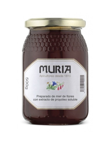 Miel De Mil Flores Con Propolis 500 Gramos Muria