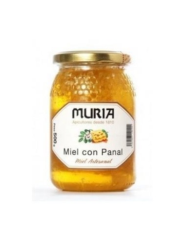 Miel Con Panal 500 Gramos Muria