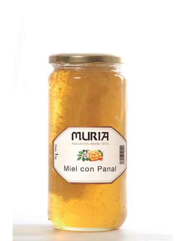 Miel Con Panal 1 Kilo Muria