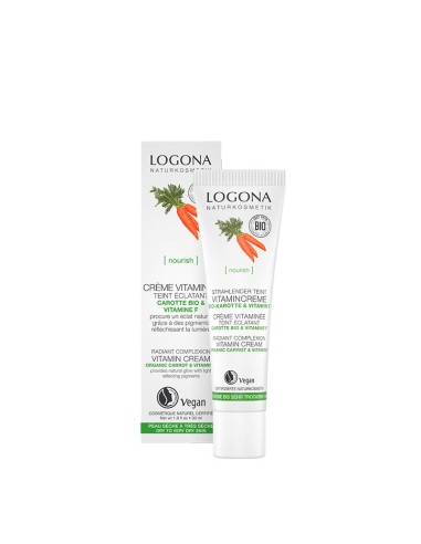 Crema Vitaminica Iluminadora Zanahoria-Vitamina F Logona