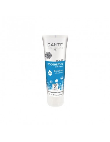 Dentifrico Menta Con Fluor 75 Ml de Sante