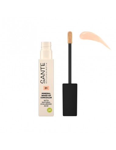 Corrector Mineral Wake-Up 01 Neutral Ivory 8 Mililitros Sante Naturkosmetik